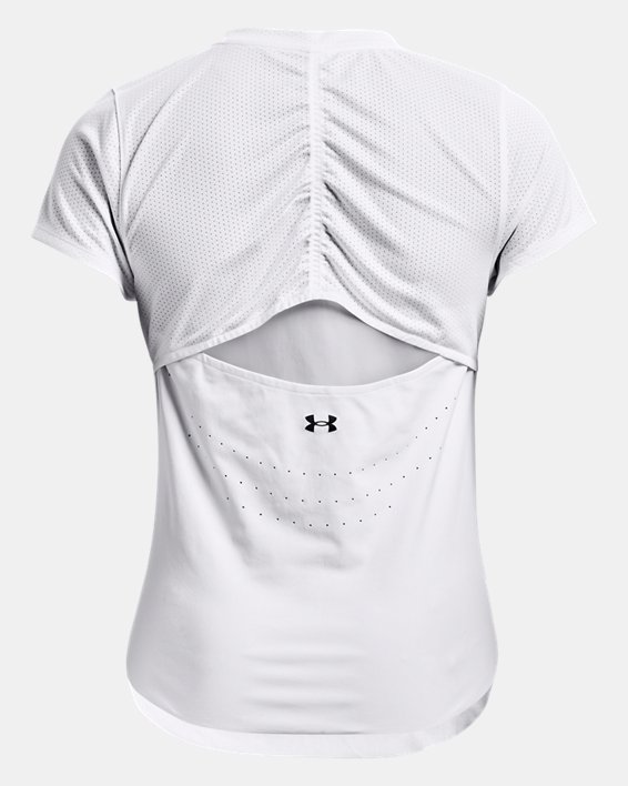 Damen UA PaceHER T-Shirt, White, pdpMainDesktop image number 7